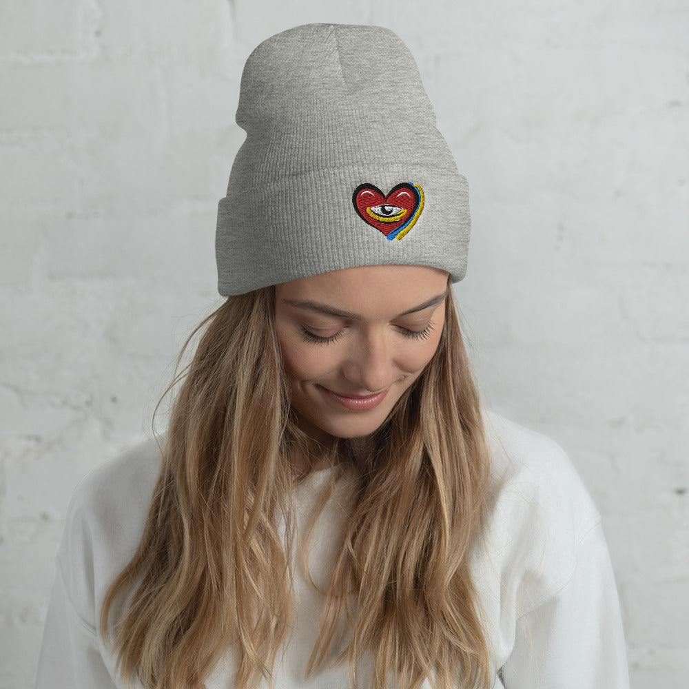 See Through Your Heart – Lebo Cuffed Beanie